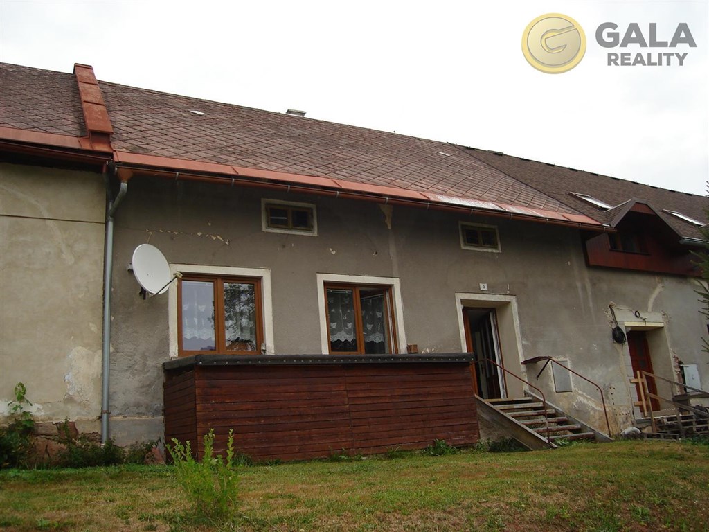 Prodej řadového rodinného domu v Bernarticích, okr. Trutnov