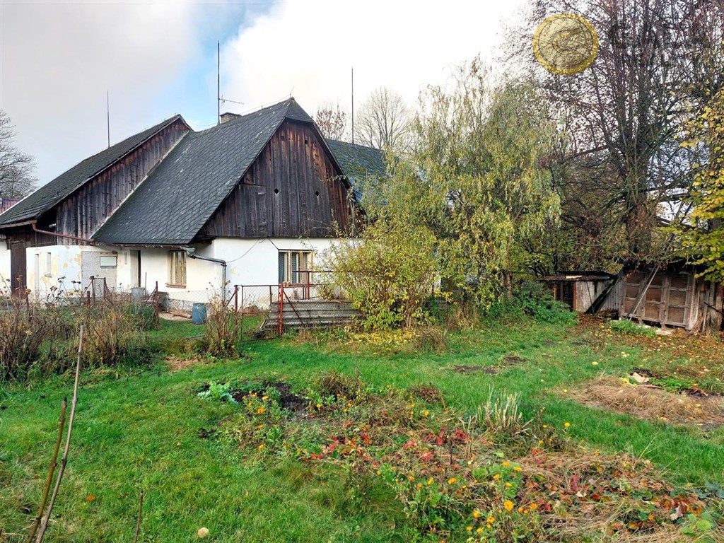 Prodej rodinného domu - chalupy v obci Vlčkovice v Podkrkonoší, okres Trutnov